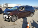 2022 Toyota Sienna Xle Burgundy vin: 5TDJRKEC7NS090079