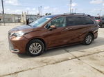 2022 Toyota Sienna Xle Brown vin: 5TDJRKEC7NS090079