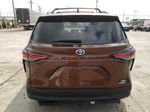 2022 Toyota Sienna Xle Brown vin: 5TDJRKEC7NS090079