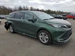 2022 Toyota Sienna Xle Green vin: 5TDJRKEC8NS102613