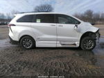 2022 Toyota Sienna Xle White vin: 5TDJSKFC1NS071322