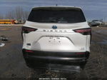 2022 Toyota Sienna Xle White vin: 5TDJSKFC1NS071322