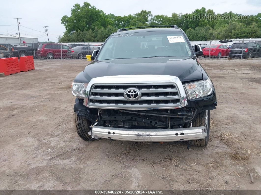 2016 Toyota Sequoia Limited 5.7l V8 Black vin: 5TDJW5G10GS132388