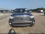 2016 Toyota Sequoia Limited Gray vin: 5TDJW5G15GS137523