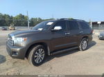 2016 Toyota Sequoia Limited Gray vin: 5TDJW5G15GS137523