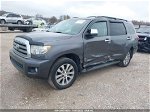 2017 Toyota Sequoia Limited Gray vin: 5TDJW5G18HS148968