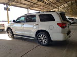 2017 Toyota Sequoia Limited White vin: 5TDJW5G19HS154553