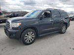 2016 Toyota Sequoia Limited Black vin: 5TDJW5G1XGS141258
