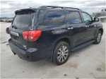 2016 Toyota Sequoia Limited Black vin: 5TDJW5G1XGS141258