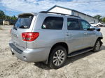 2016 Toyota Sequoia Limited Silver vin: 5TDJY5G10GS136533