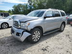 2016 Toyota Sequoia Limited Silver vin: 5TDJY5G10GS136533