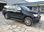 2017 Toyota Sequoia Limited Черный vin: 5TDJY5G12HS155411