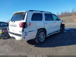 2017 Toyota Sequoia Limited White vin: 5TDJY5G15HS153278