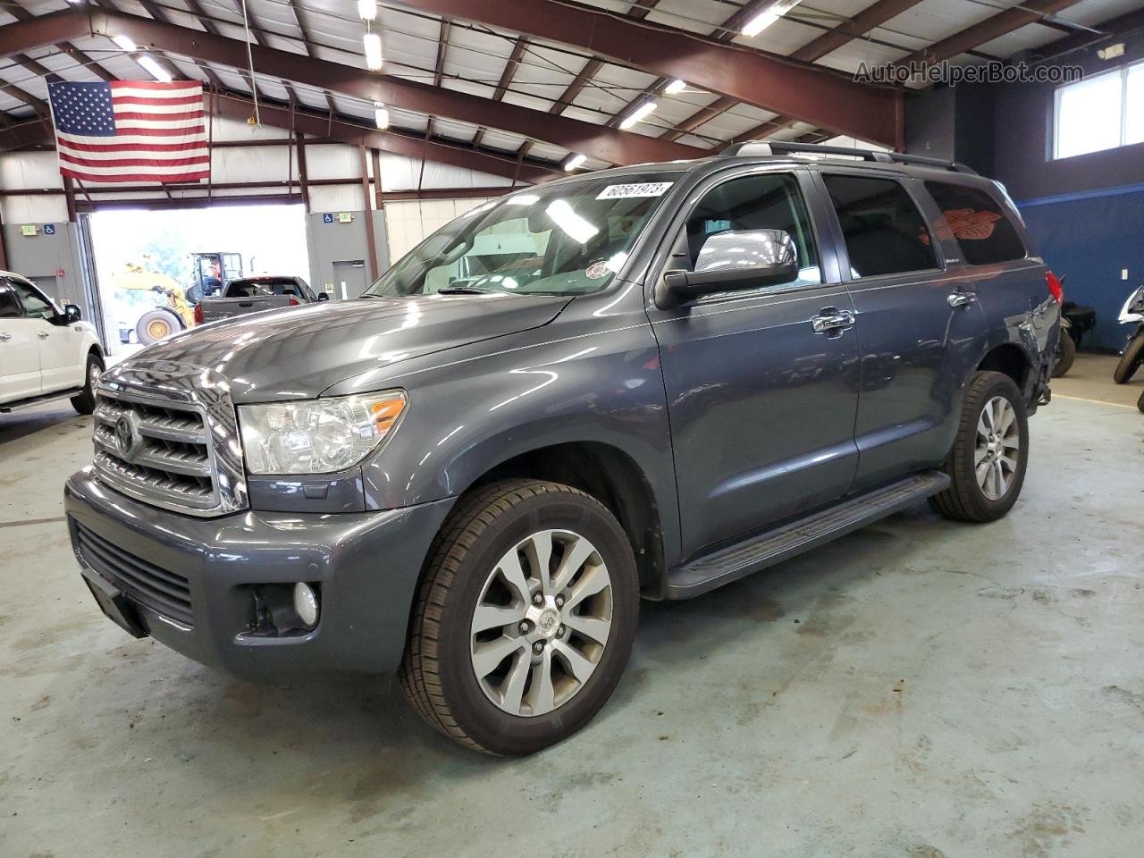 2016 Toyota Sequoia Limited Charcoal vin: 5TDJY5G1XGS141142