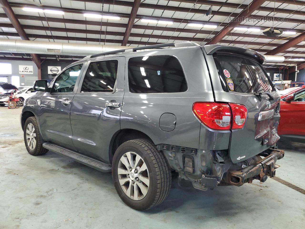 2016 Toyota Sequoia Limited Charcoal vin: 5TDJY5G1XGS141142