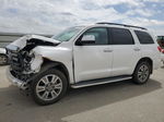 2016 Toyota Sequoia Limited White vin: 5TDJY5G1XGS143781