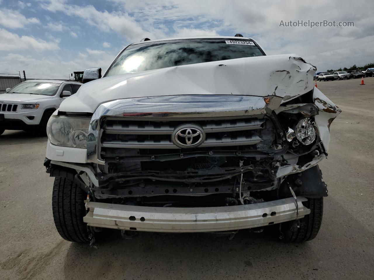 2016 Toyota Sequoia Limited White vin: 5TDJY5G1XGS143781