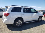 2016 Toyota Sequoia Limited Белый vin: 5TDJY5G1XGS144462