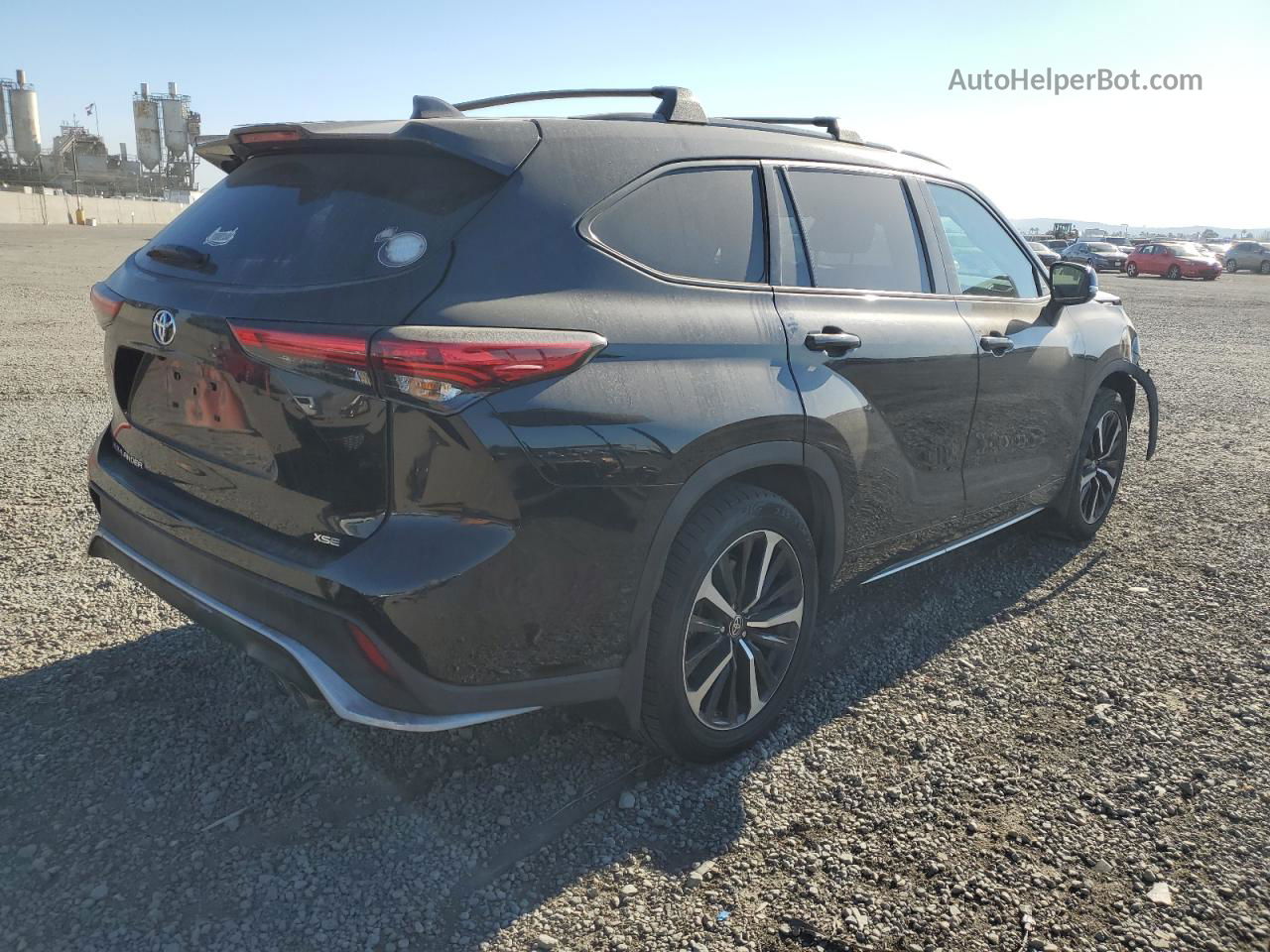 2021 Toyota Highlander Xse Black vin: 5TDJZRAH3MS069920