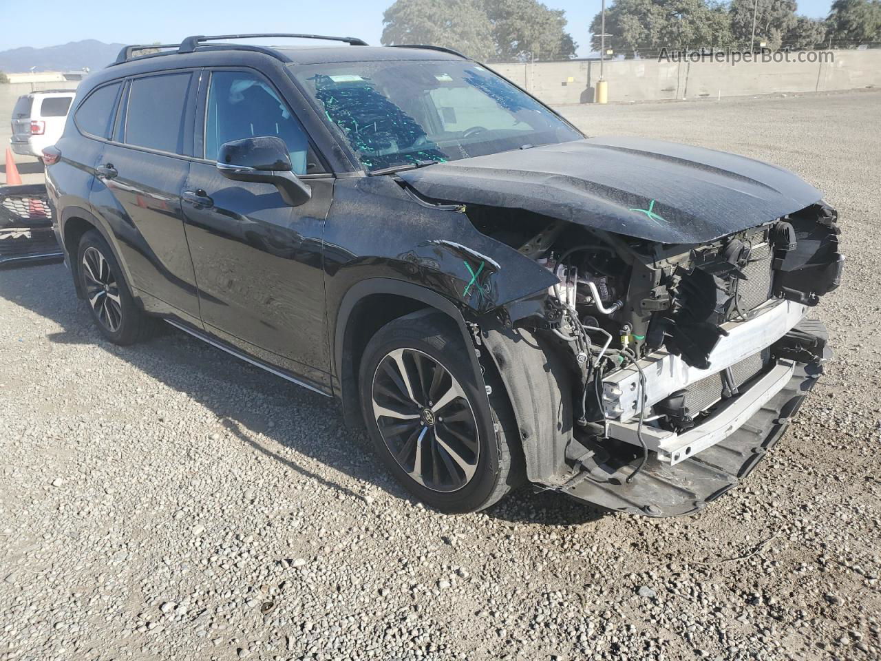 2021 Toyota Highlander Xse Black vin: 5TDJZRAH3MS069920