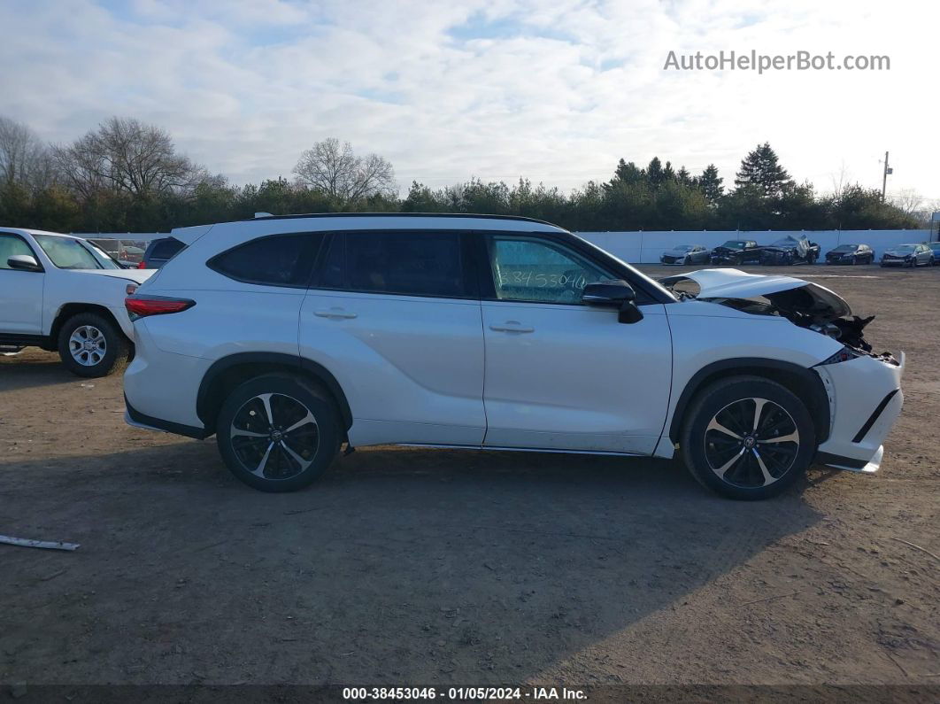 2021 Toyota Highlander Xse White vin: 5TDJZRBH5MS119540