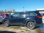 2019 Toyota Highlander Xle Black vin: 5TDJZRFH0KS582788