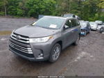 2019 Toyota Highlander Xle Gray vin: 5TDJZRFH0KS604904