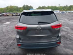 2019 Toyota Highlander Xle Gray vin: 5TDJZRFH0KS604904