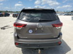 2019 Toyota Highlander Se Gray vin: 5TDJZRFH0KS621590