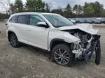 2019 Toyota Highlander Se White vin: 5TDJZRFH0KS628944