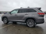 2019 Toyota Highlander Se Gray vin: 5TDJZRFH0KS708275