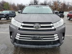 2019 Toyota Highlander Se Gray vin: 5TDJZRFH0KS708275