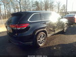 2019 Toyota Highlander Xle Black vin: 5TDJZRFH1KS602434