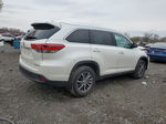 2019 Toyota Highlander Se White vin: 5TDJZRFH1KS934633