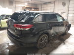 2019 Toyota Highlander Xle Black vin: 5TDJZRFH2KS619842