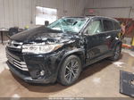 2019 Toyota Highlander Xle Черный vin: 5TDJZRFH2KS619842