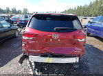 2019 Toyota Highlander Se Red vin: 5TDJZRFH2KS625172