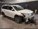 2019 Toyota Highlander Xle White vin: 5TDJZRFH2KS960528