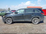 2019 Toyota Highlander Xle Black vin: 5TDJZRFH3KS597723