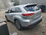 2019 Toyota Highlander Se Silver vin: 5TDJZRFH3KS617792