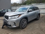 2019 Toyota Highlander Se Silver vin: 5TDJZRFH3KS617792