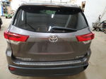 2019 Toyota Highlander Se Gray vin: 5TDJZRFH4KS575570