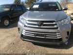 2019 Toyota Highlander Xle Gray vin: 5TDJZRFH4KS588545