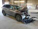 2019 Toyota Highlander Se Silver vin: 5TDJZRFH4KS599822