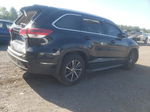 2019 Toyota Highlander Se Black vin: 5TDJZRFH4KS617641