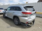 2019 Toyota Highlander Se Silver vin: 5TDJZRFH4KS618742