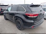 2019 Toyota Highlander Se Черный vin: 5TDJZRFH4KS620278