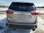 2019 Toyota Highlander Se Silver vin: 5TDJZRFH5KS584505