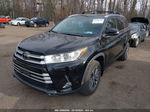 2019 Toyota Highlander Xle Black vin: 5TDJZRFH6KS597215