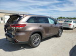 2019 Toyota Highlander Se Brown vin: 5TDJZRFH6KS939374